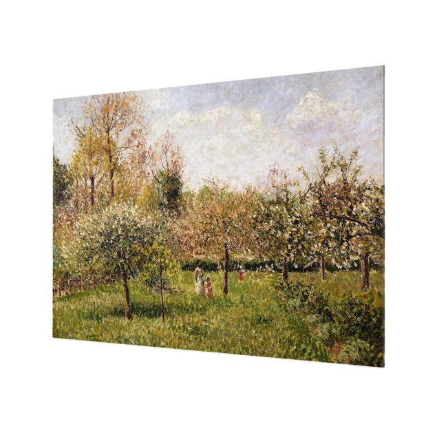 Romantisme tableau Camille Pissarro - Printemps à Eragny