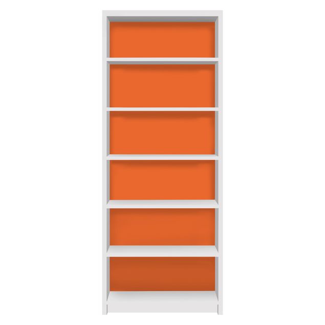 Papier adhésif pour meuble IKEA - Billy bibliothèque - Colour Orange