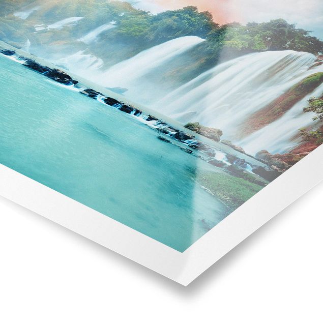 Tableaux nature Panorama des chutes d'eau