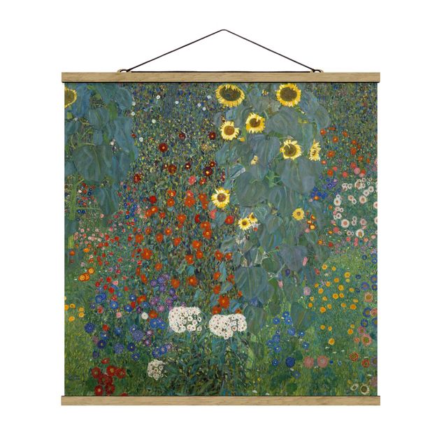 Décoration artistique Gustav Klimt - Tournesols de jardin