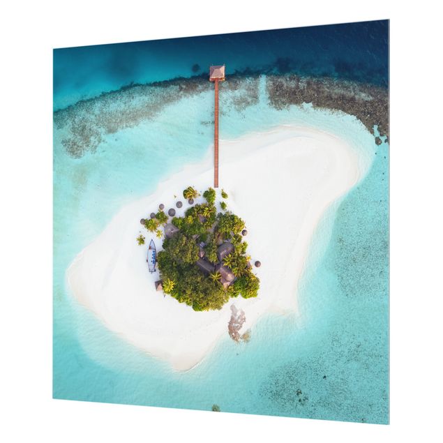 Fond de hotte - Ocean Paradise Maldives - Carré 1:1