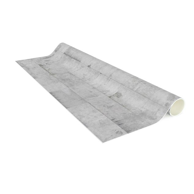 tapis 3d Brique de béton aspect gris