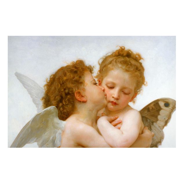 Déco murale cuisine William Adolphe Bouguereau - Le premier baiser