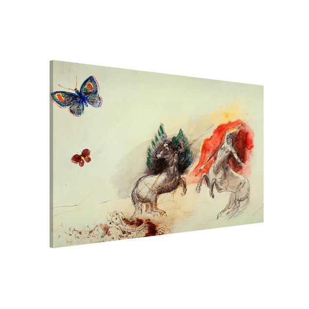 Tableau artistique Odilon Redon - Bataille des Centaures