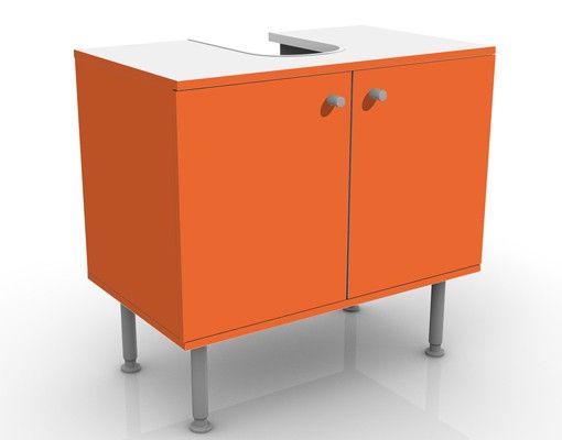 Meubles sous lavabo design - Colour Orange