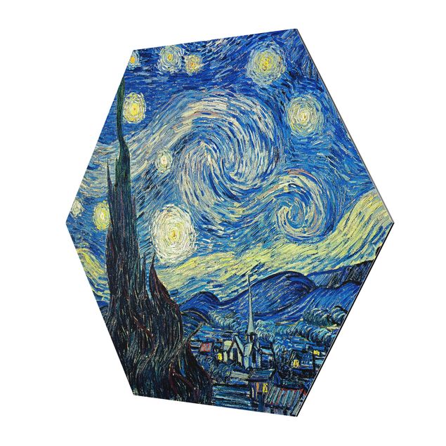 Tableau moderne Vincent Van Gogh - La nuit étoilée