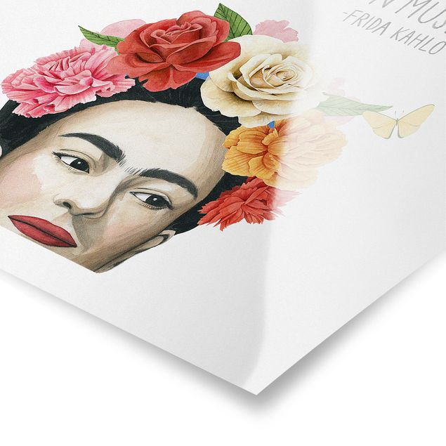 Tableaux multicolore Pensées de Frida - Muse