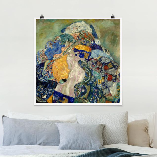 Tableaux art nouveau Gustav Klimt - Bébé (berceau)
