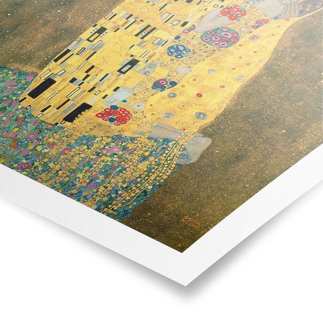 Tableau moderne Gustav Klimt - Le baiser