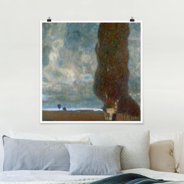 Tableau paysages Gustav Klimt - Le Grand Peuplier II