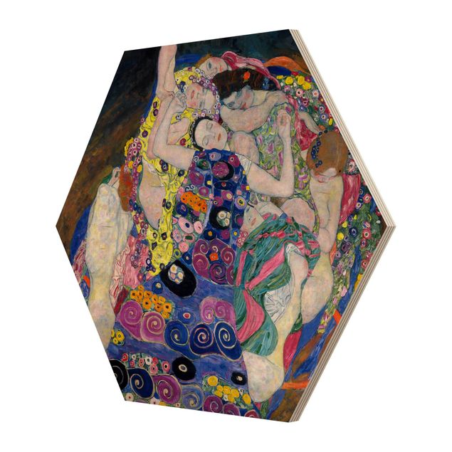 Tableaux en bois Gustav Klimt - La Vierge