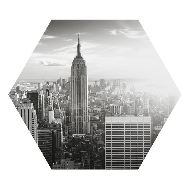 Tableaux noir et blanc Manhattan Skyline