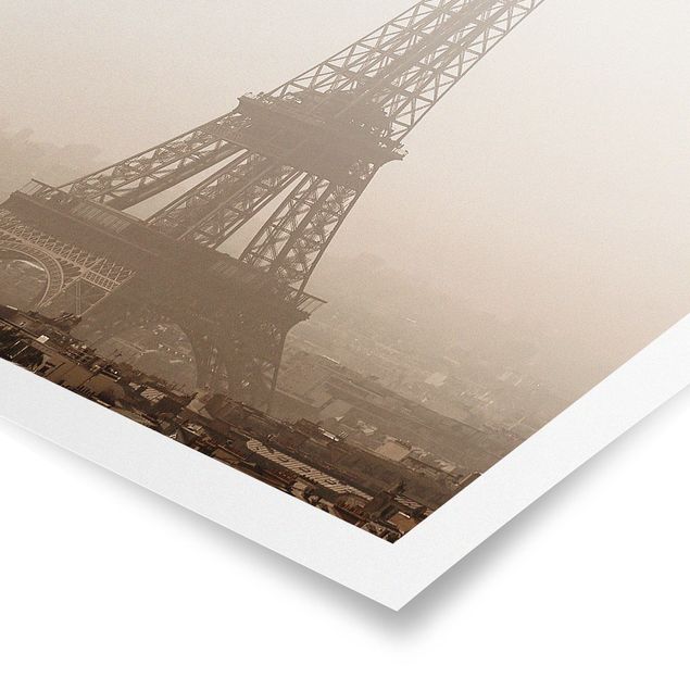 Posters retro Tour Eiffel