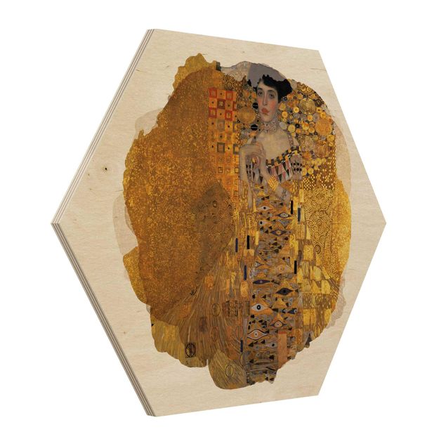 Tableau de Klimt Aquarelles - Gustav Klimt - Portrait Of Adele Bloch-Bauer I