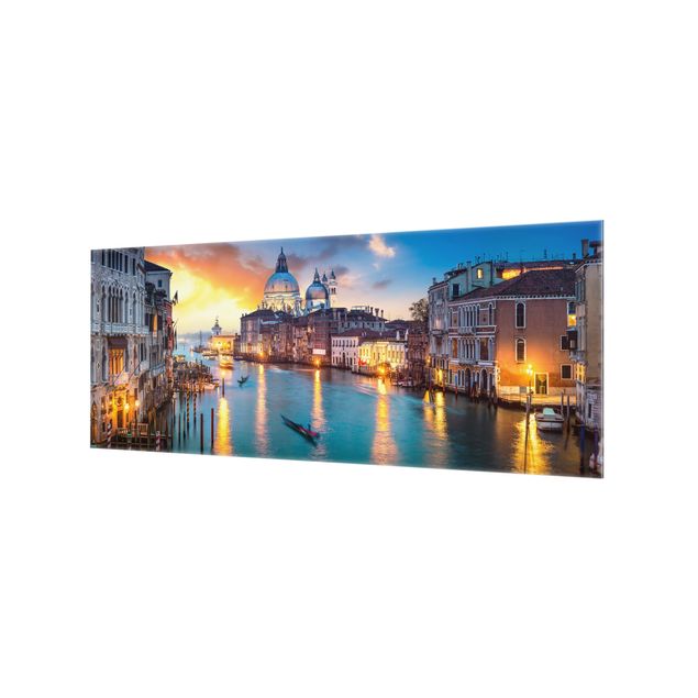 Fonds de hotte - Sunset in Venice - Panorama 5:2