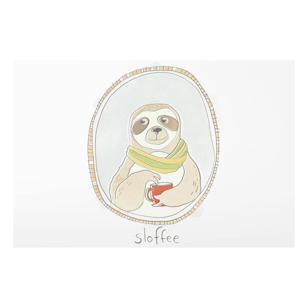 Fond de hotte - Caffeinated Sloth