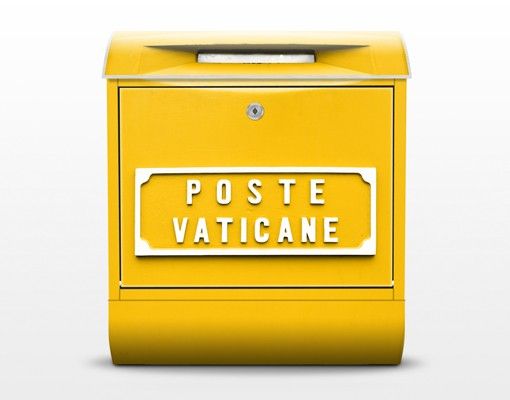 boite aux lettres moderne Au Vatican