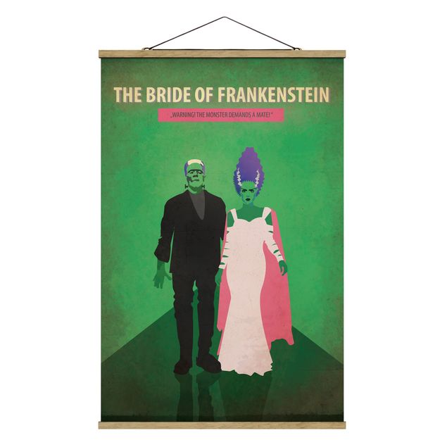 Tableaux reproduction Affiche de film La Fiancée de Frankenstein