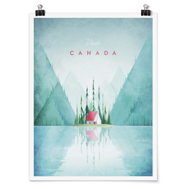 Tableau deco nature Poster de voyage - Canada