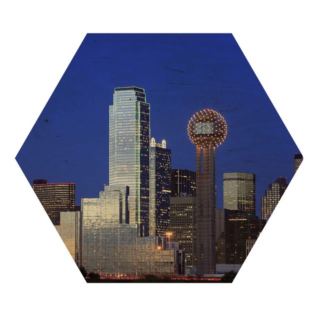 Hexagone en bois - Dallas