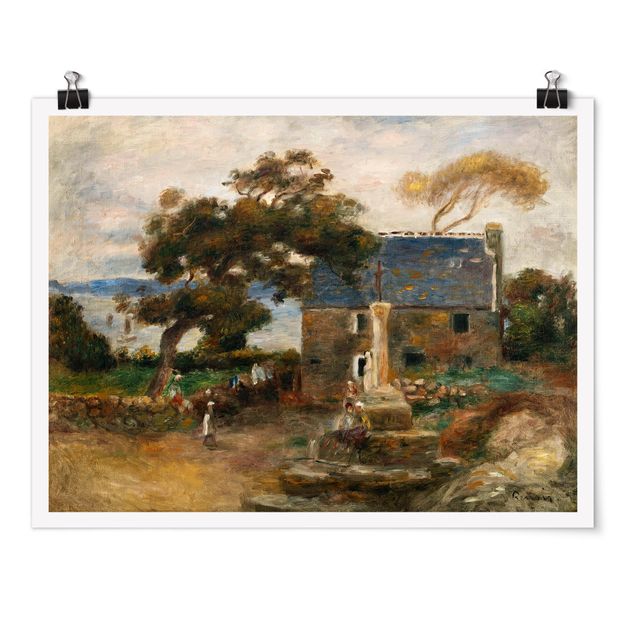 Tableaux moderne Auguste Renoir - Tréboul près de Douardenez, Bretagne