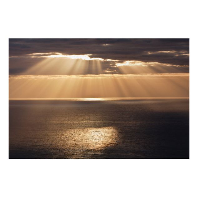 Tableaux paysage Rayons de soleil sur l'océan