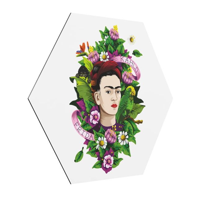 tableaux floraux Frida Kahlo - Frida
