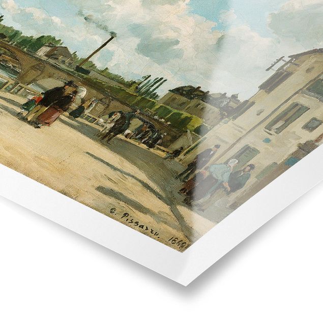 Tableau artistique Camille Pissarro - Vue de Pontoise