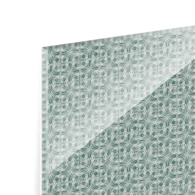 Fonds de hotte - Vintage Pattern Geometric Tiles - Carré 1:1