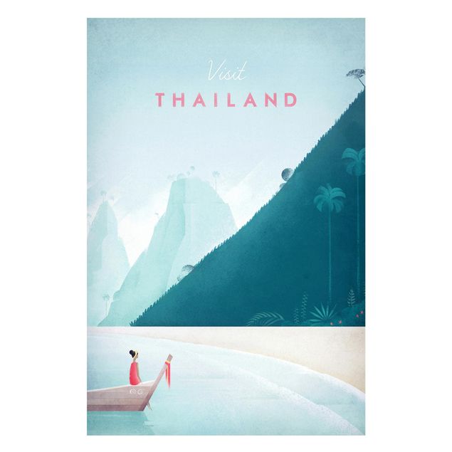Tableau paysage Poster de voyage - Thaïlande