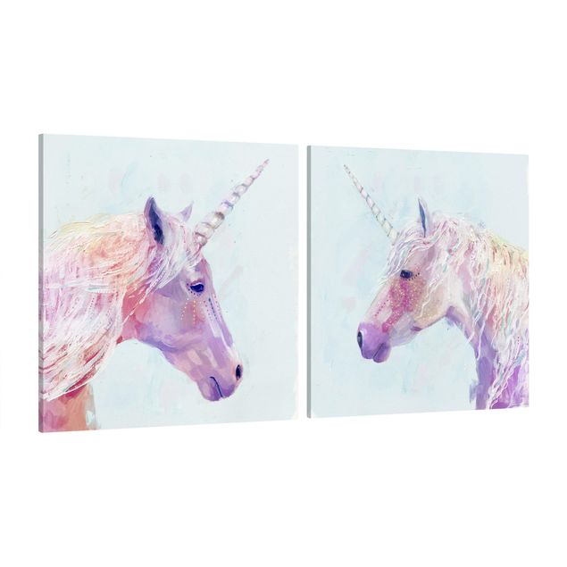 Toile animaux Lot I - Mystic Unicorn