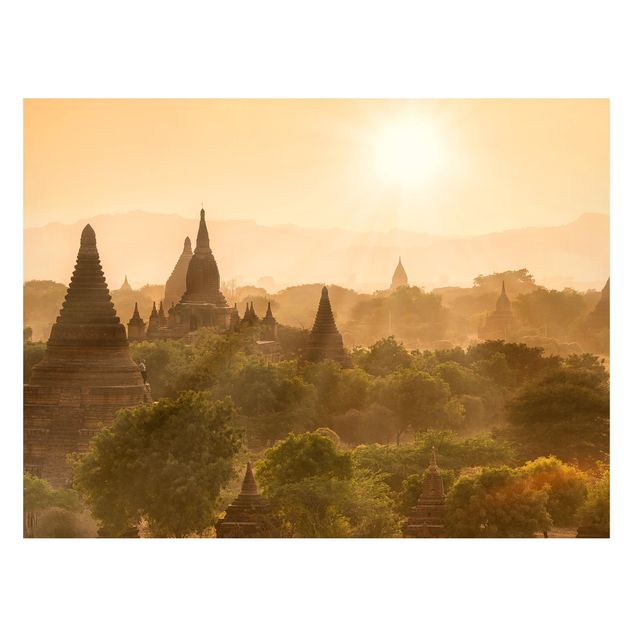 Tableaux paysage Coucher de soleil sur Bagan