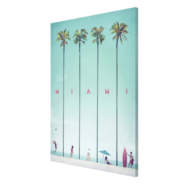 Tableaux mer Poster de voyage - Miami