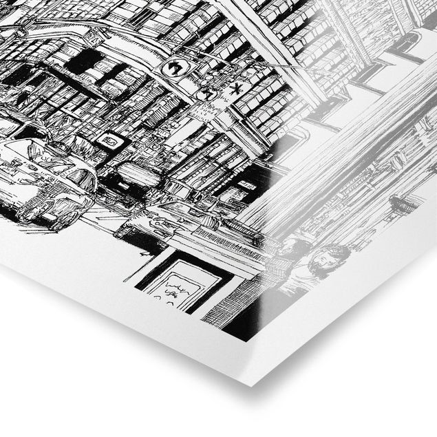 Posters muraux City Study - Flatiron Building