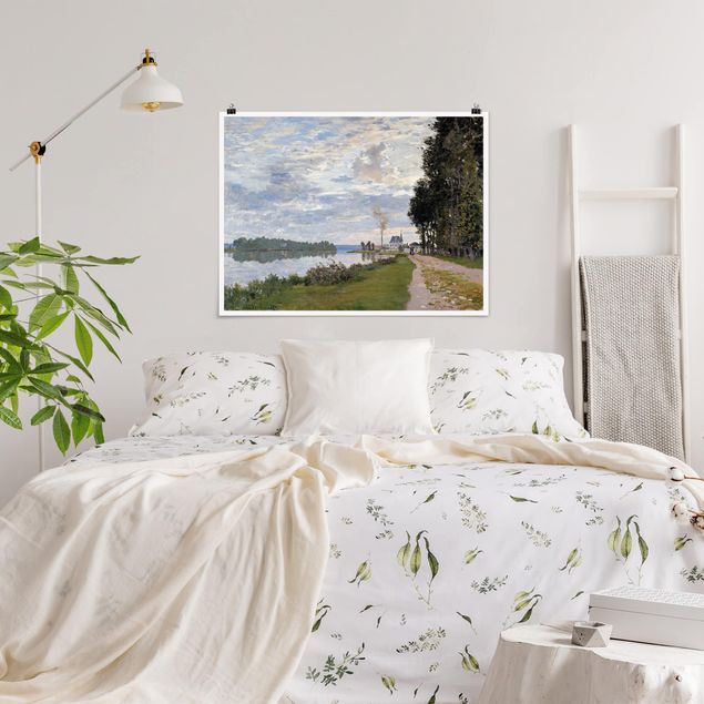 Tableaux paysage Claude Monet - Le front de mer d'Argenteuil