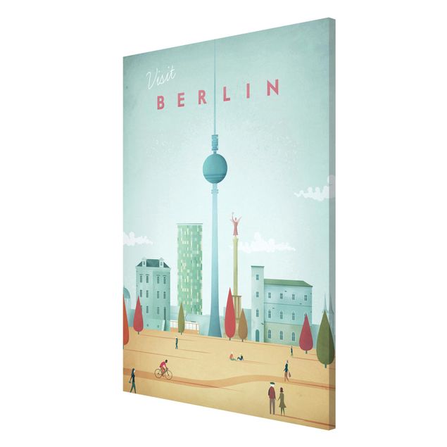 Tableau style vintage Poster de voyage - Berlin