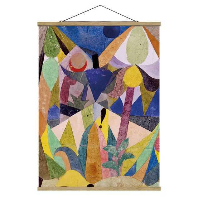 Tableaux moderne Paul Klee - Paysage tropical doux