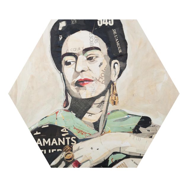 Frida Kahlo tableau Frida Kahlo - Collage No.4