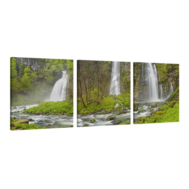 Tableaux modernes Waterfalls Cascade De Flumen