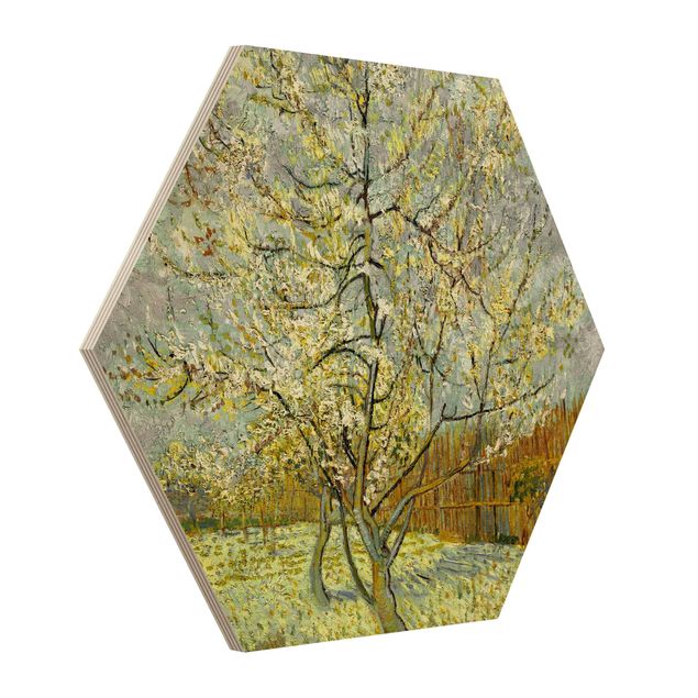 Courant artistique Postimpressionnisme Vincent van Gogh - Pêcher en fleur