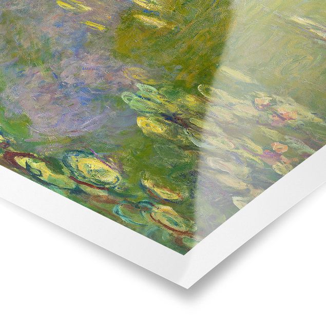 Posters fleurs Claude Monet - Nénuphars verts