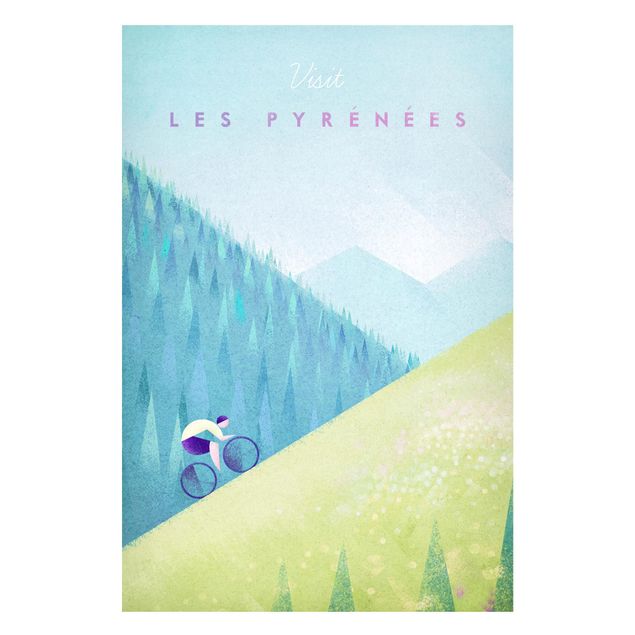 Tableau paysages Poster de voyage - Les Pyrénées