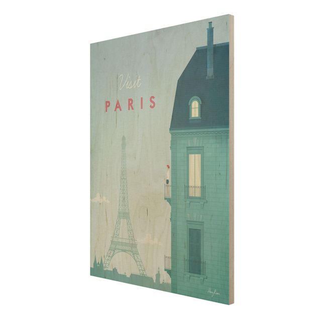 Tableaux de Henry Rivers Poster de voyage - Paris