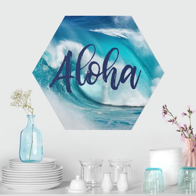 Tableaux modernes Aloha