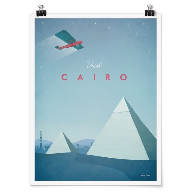 Poster villes Poster de voyage - Le Caire