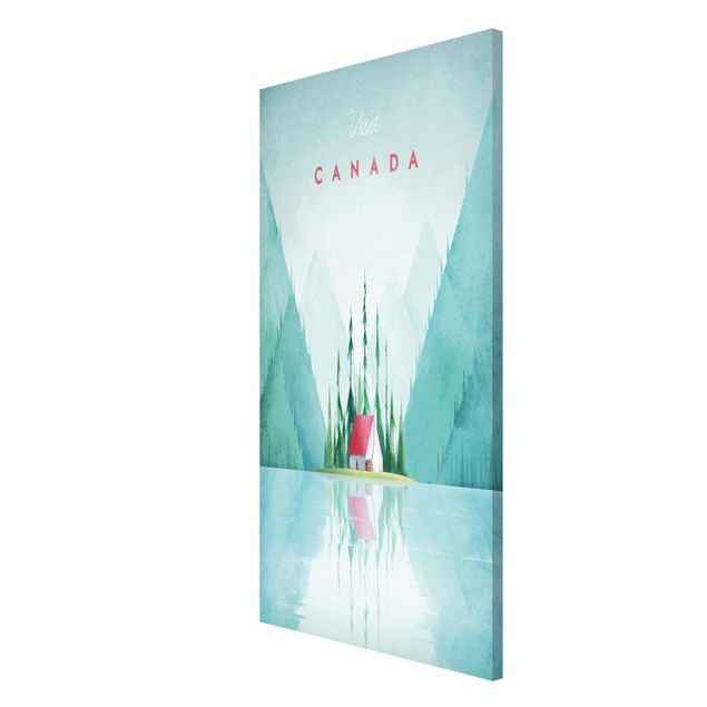 Tableaux arbres Poster de voyage - Canada