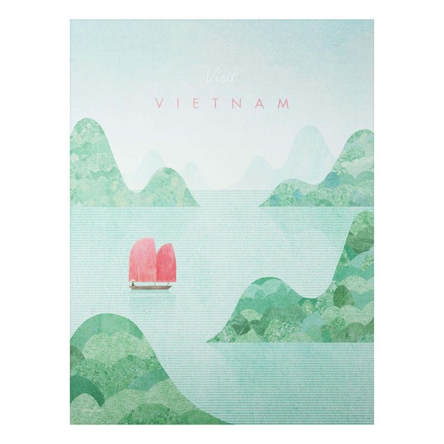 Tableaux Asie Campagne touristique - Vietnam