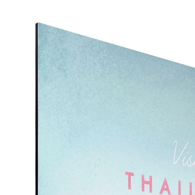 Tableau bord de mer Poster de voyage - Thaïlande