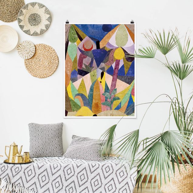 Tableaux Artistiques Paul Klee - Paysage tropical doux