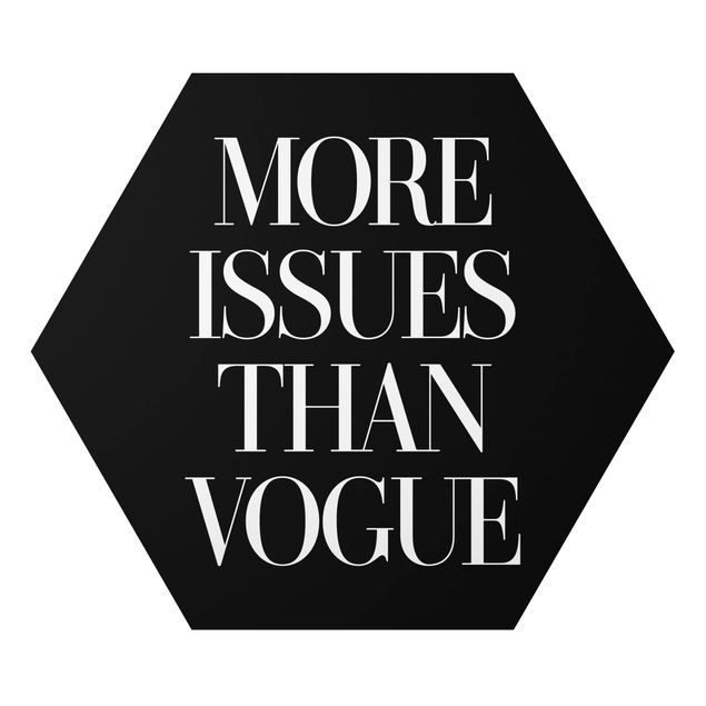 Tableaux noir et blanc More Issues Than Vogue
